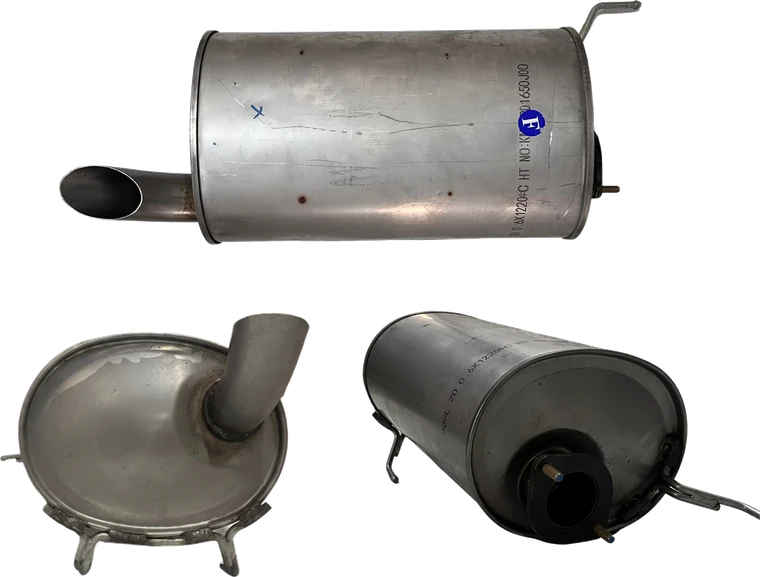 Tercer Tramo Silenciador Dmax 2.5 (Cola Corta)